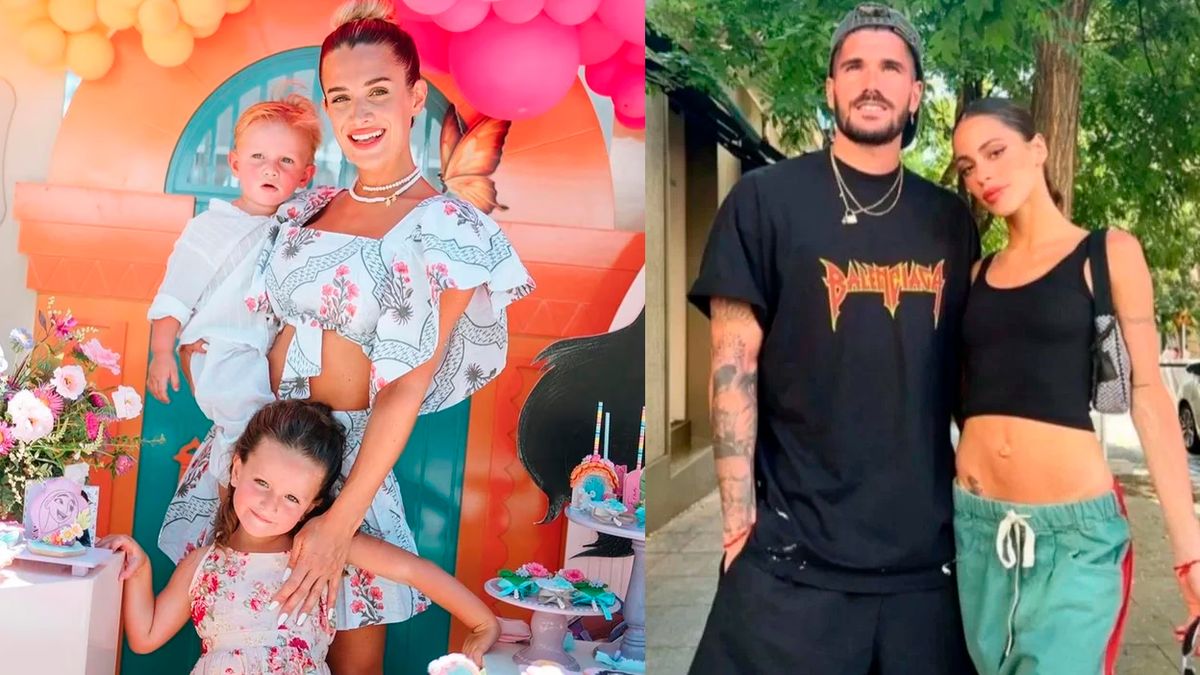 Camila Homs festejó el cumpleaños de su hija, sin Rodrigo de Paul.