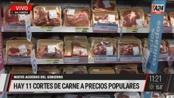 Recorrido por la góndola en busca de los cortes populares