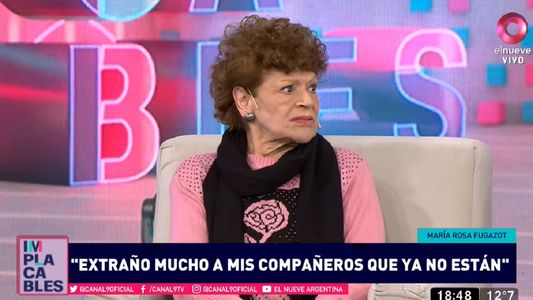 La crueldad que le hicieron a María Rosa Fugazot: ¡Vidrio en el maquillaje!