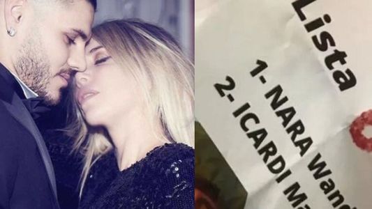 Elecciones 2021: la boleta de Wanda Nara y Mauro Icardi
