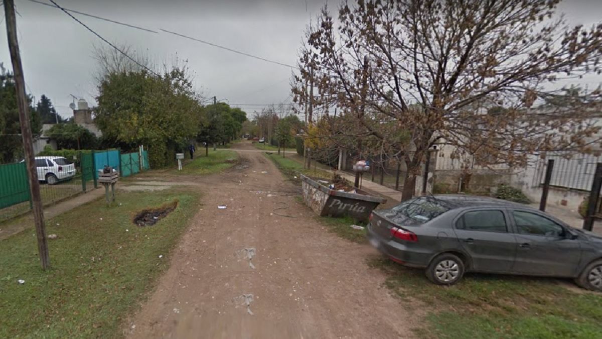 La calle Rosario al 1200