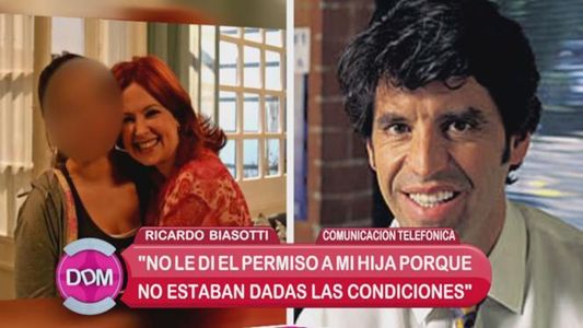 Habló el ex Andrea del Boca: Van a ser 8 años que no tengo contacto con mi hija