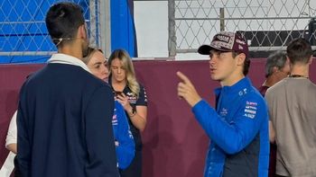 La inesperada actividad de Colapinto con Djokovic antes del GP de Qatar que sorprendió a todos