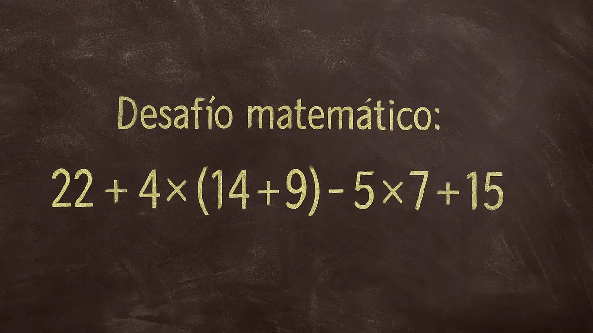 La regla esencial para resolver este desafío matemático es conocido como PEMDAS (por sus siglas en inglés) o jerarquía de operaciones.