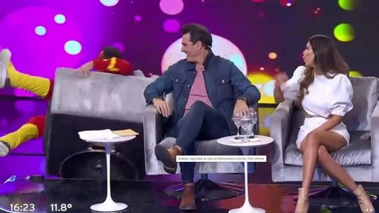 Tremenda caída de Rodrigo Vagoneta en Bienvenidos a bordo: Venía embalado