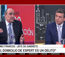 Francos en A24: Lo que se cometió contra el domicilio del diputado Espert es un delito