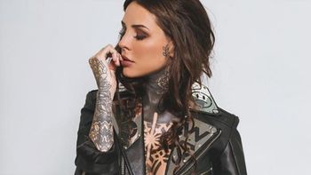 Candelaria Tinelli se hizo un piercing debajo de la piel