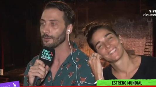 Luciano Cáceres y Juana Viale: Nos enteramos de que estamos en pareja