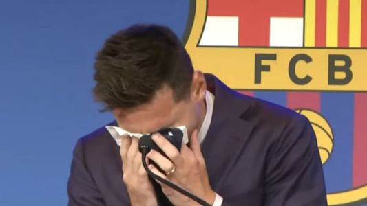 Messi se despidió del Barcelona entre lágrimas: Es muy difícil esto, pasé toda mi vida acá
