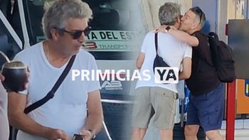Las imágenes de un cruce especial: Ricardo Darín y Julio Bocca juntos en Punta del Este