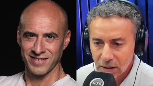 Esteban Trebucq se enojó con Majul al aire, no hizo el pase y terminó revoleando los auriculares: video