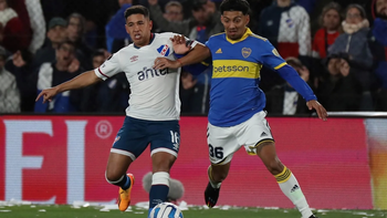 Boca igualó con Nacional en un partido parejo. (Foto: EFE) Boca igualó con Nacional en un partido parejo. (Foto: EFE)