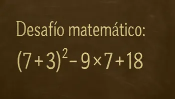 Desafío Matemático: esta operación con restas para resolver sin perder los signos