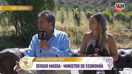 Sergio Massa adelantó que firmará un acuerdo para abrir el mercado de mosto a Estados Unidos
