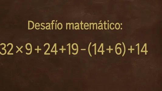 Desafío Matemático: ¿podés resolver esta cuenta con paréntesis sin mirar la respuesta?