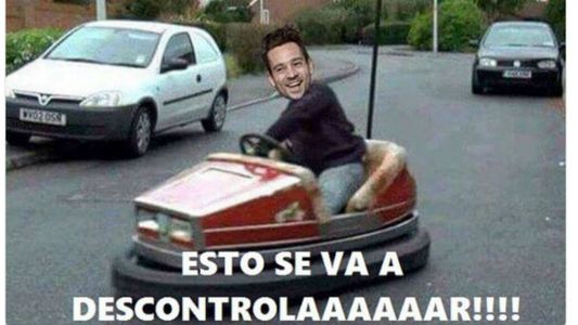 Los memes con el nuevo accidente automovilístico de Chano