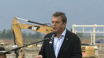 Sergio Massa anunció medidas energéticas para el Norte argentino y habló de unidad (Foto: captura de video)