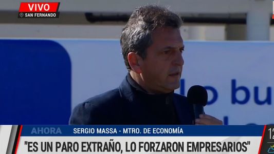 Sergio Massa apuntó contra los empresarios de colectivos: El Estado les transfirió la plata y algunos parásitos la retuvieron