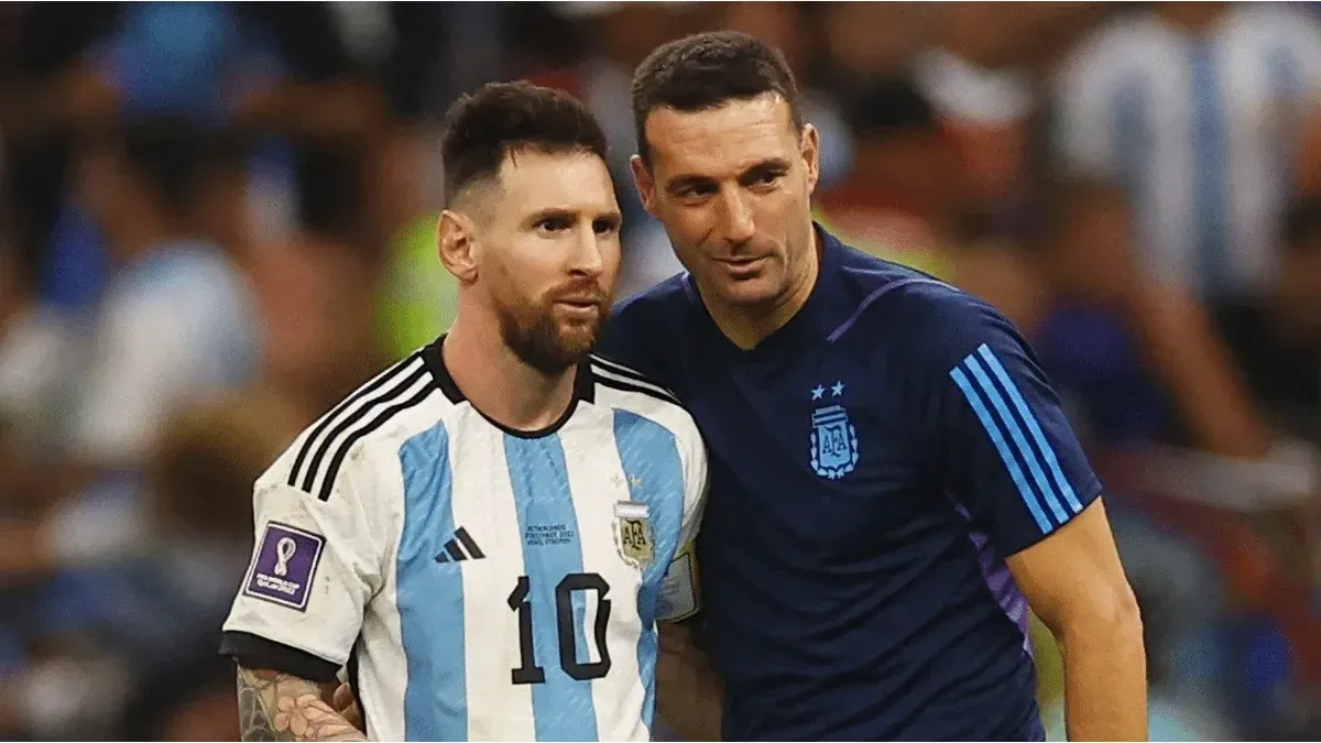 Los motivos detrás del enojo de Scaloni cuando le preguntaron sobre el rol de Messi en la Selección