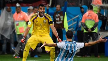 Video | Argentina - Países Bajos: Chiquito Romero y el recuerdo del agónico triunfo por penales en el Mundial de Brasil 2014