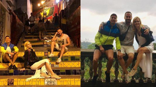 ¿Qué hacía Julieta Prandi en Río de Janeiro? ¿Quiénes la acompañaron?