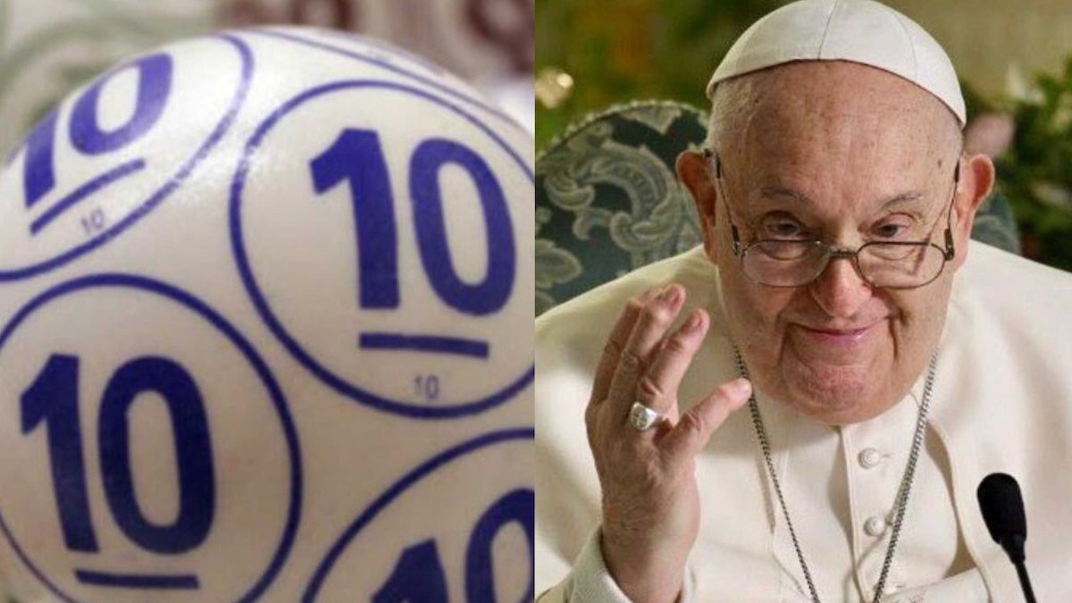 Sorpresa por el número que salió en la quiniela tras la muerte del Papa Francisco (Foto: A24).