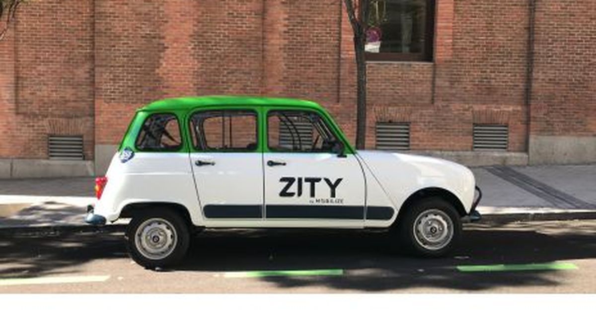 El primer Renault 4 Eléctrico en versión Carsharing del mundo llega a España de la mano de Zity. Circulara por las calles de Madrid.