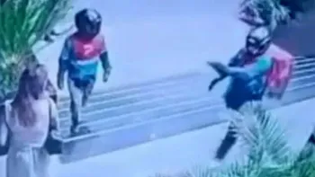 Uno de los presuntos sicarios de la ex pareja de Cerimedo habló del ataque. (Foto: captura)