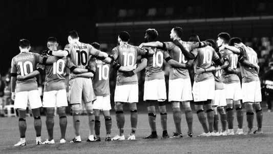 Ho visto Maradona: el homenaje de Nápoli para Diego antes del partido por la Europa League