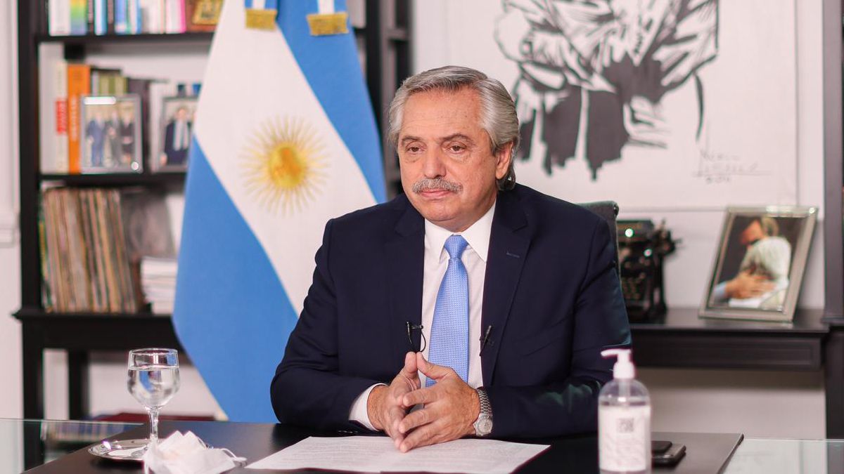 Alberto Fernández anunció restricciones para el AMBA (Fuente: Presidencia).