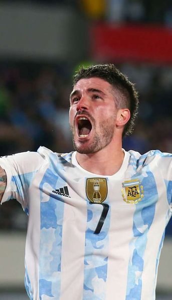 Rodrigo De Paul, el nuevo ídolo de la Selección que le cumplió el sueño a 50 chicos