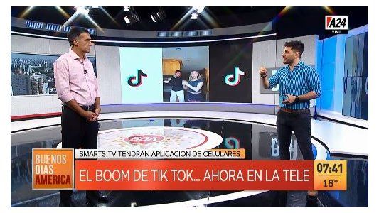El fenómeno Tik Tok se muda a los Smart tv para competir con Youtube