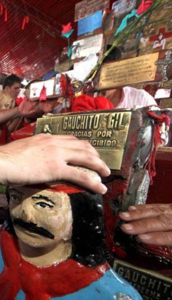 Gauchito Gil: esperan en Corrientes a una multitud para celebrar al santo de los pobres