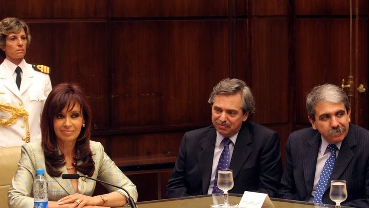 Los tres Fernández en otros tiempos (Foto: Archivo)