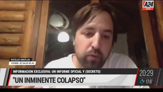 Nicolás Kreplak: Estamos en un proceso de saturación máxima