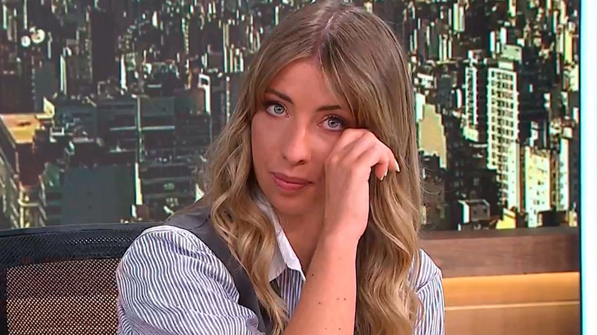 La angustia de Lara López Calvo tras un drástico anuncio en el noticiero de Antonio Laje.