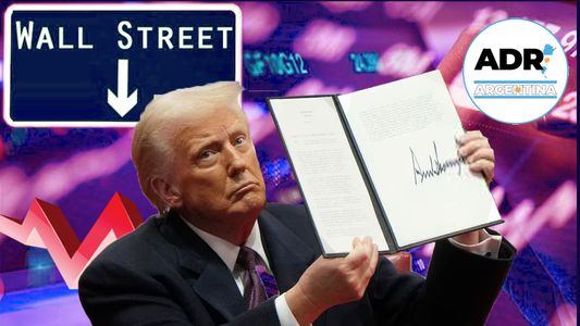 Trump sigue asustando al mundo con sus aranceles: caen las acciones argentinas y sube el riesgo país