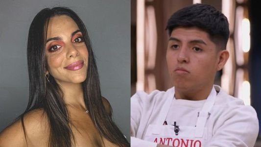 La curiosa razón por la que Antonio de MasterChef le mandó un besito a Belu Lucius