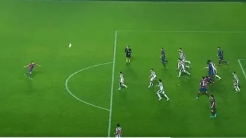 ¡El gol del campeonato! Nahuel Barrios y este bombazo para el 1-1 de San Lorenzo