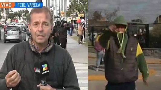 Murió El Noba: la violenta reacción de un familiar del artista con Fabián Rubino