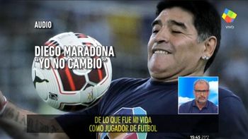Diego Maradona desmintió un arreglo con Claudia Villafañe: No hay, hubo ni habrá acercamiento