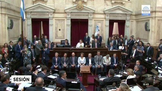 Bajos de energía, los nuevos senadores hicieron una jura exprés y el kirchnerismo copó el recinto