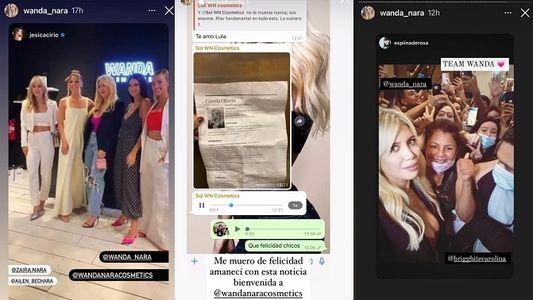 El gesto de Wanda Nara con la persona que le pidió trabajo durante la apertura de su local