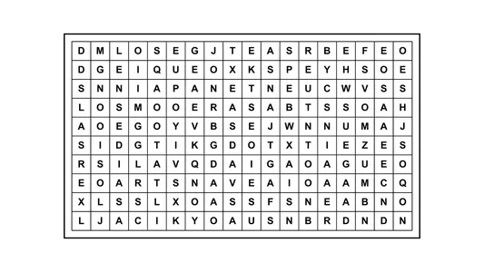 Encontrá la frase escondida: reconstruí una cita célebre en la sopa de letras
