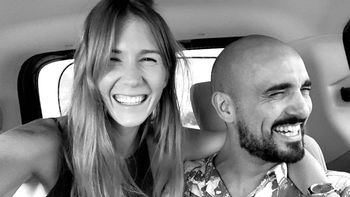 Abel Pintos y una nueva foto junto a su hijo Agustín: Los días van por acá