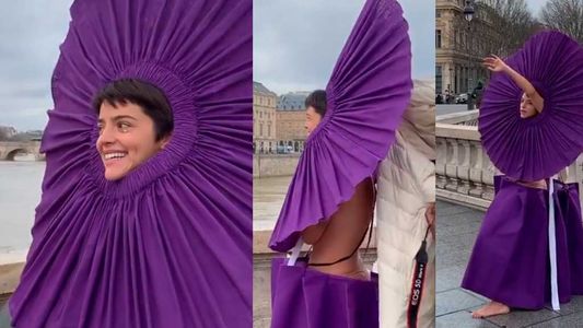 Calu Rivero desnuda en París: la osada producción de la actriz