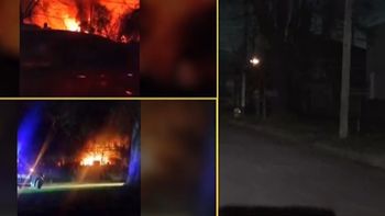 Apagón masivo en La Plata: un incendio dejó a varios barrios completamente a oscuras