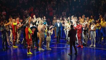 La emoción de Messi en el estreno de su Cirque du Soleil: Absolutamente agradecido
