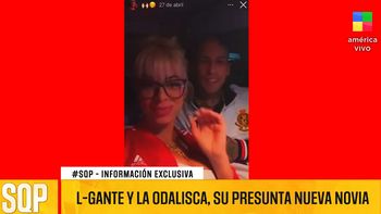El video de L-Gante con su supuesta nueva novia tras su separación de Wanda Nara