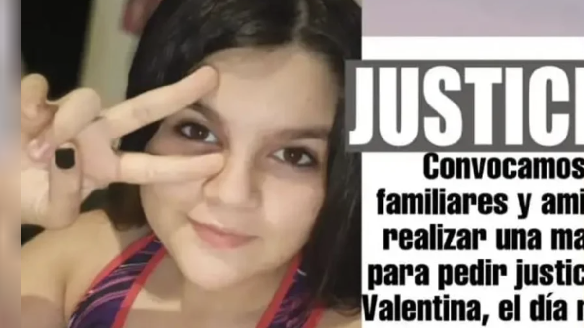 Familiares y amigos convocan a una marcha para pedir justicia por Valentina